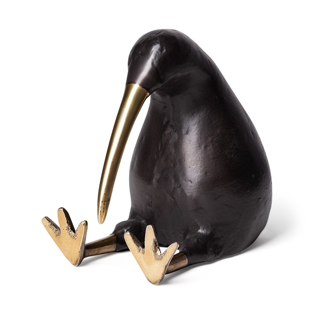 7" Black Metal Tabletop Sculpture