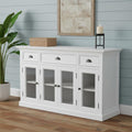 Modern Farmhouse White Buffet Server