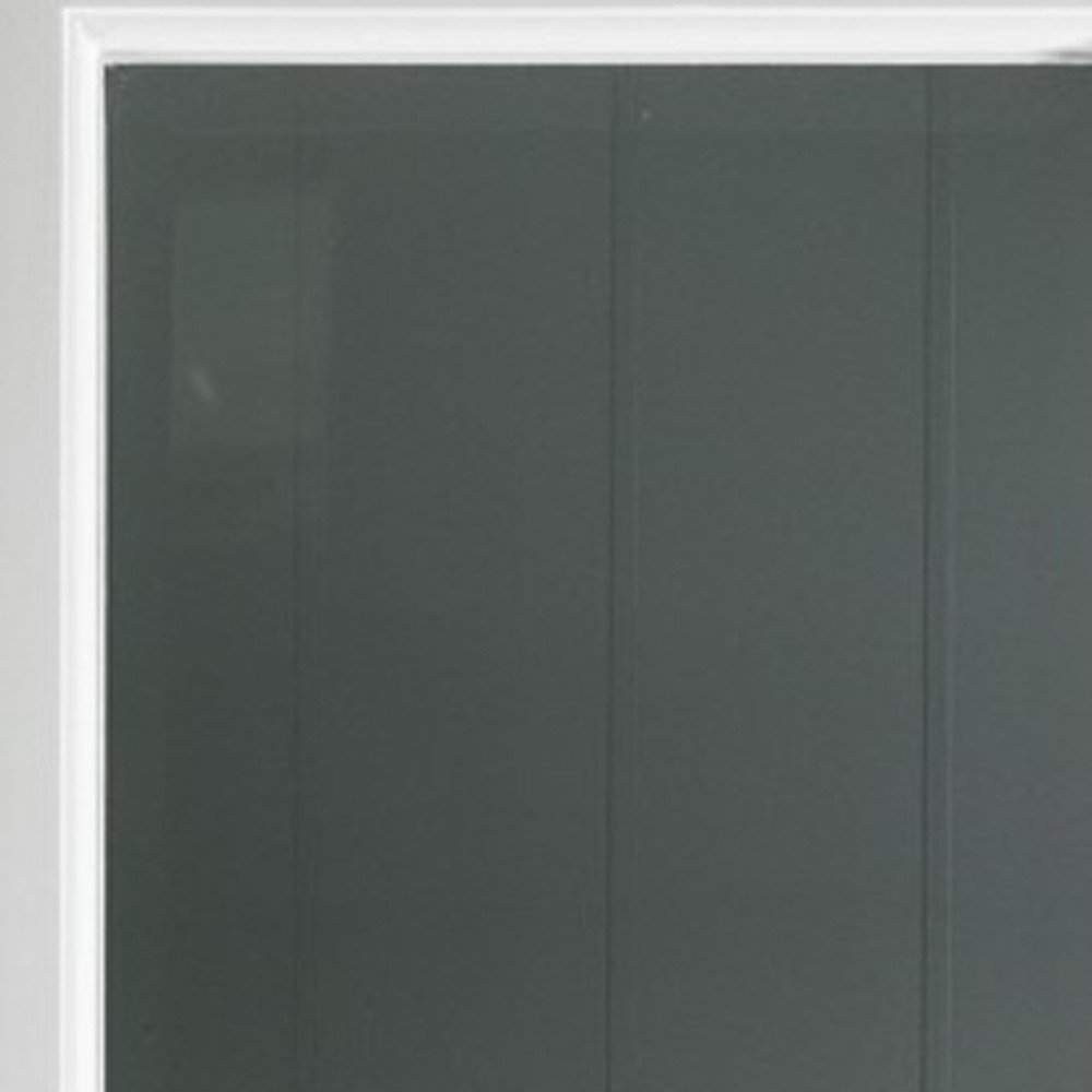 39" White Solid Wood Accent Cabinet With Two Doors