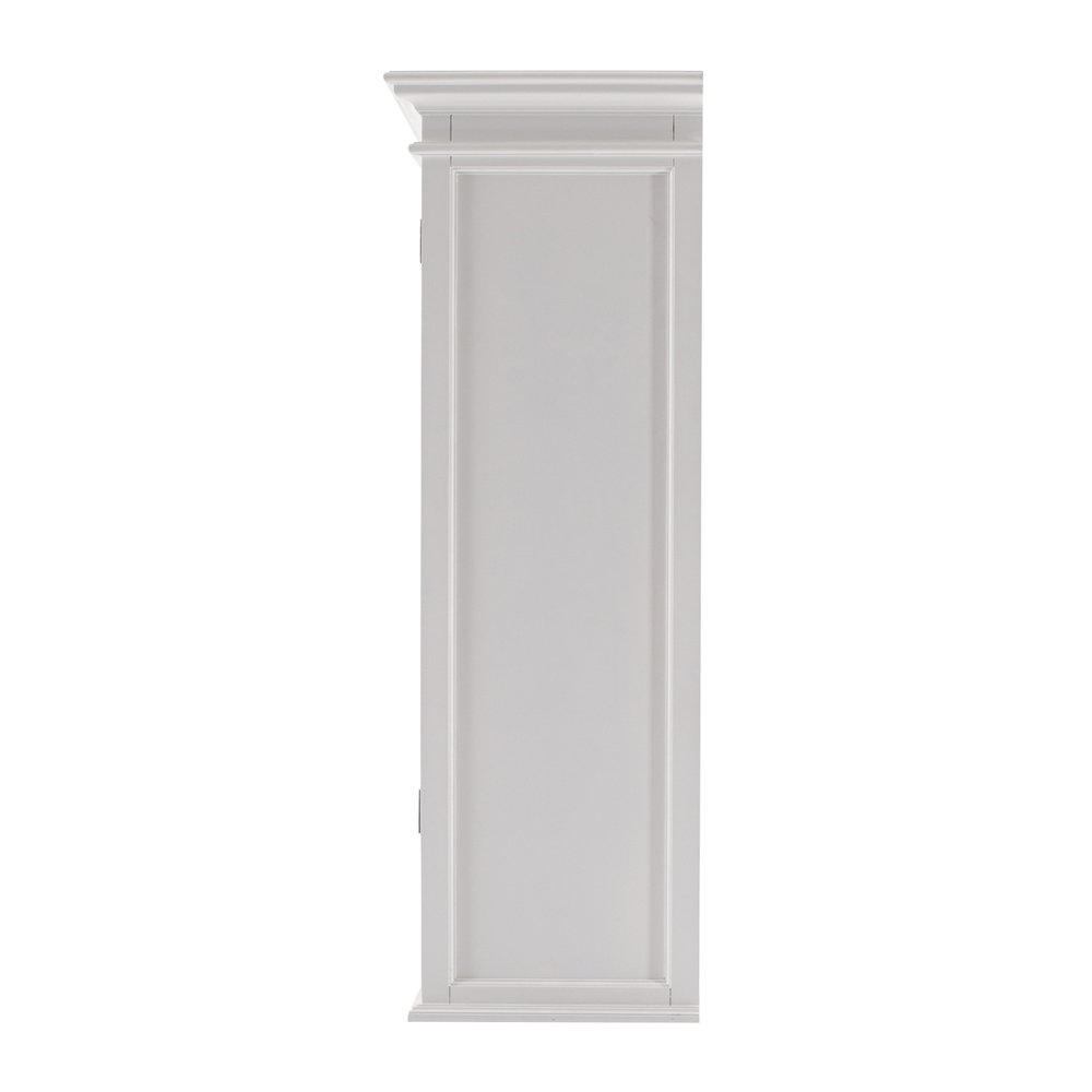Classic White Kitchen Hutch on a white background