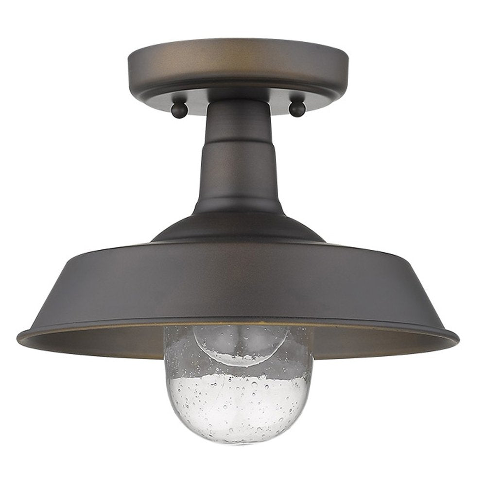 Antique Bronze Shallow Plate Adjustable Pendant Light on a white background