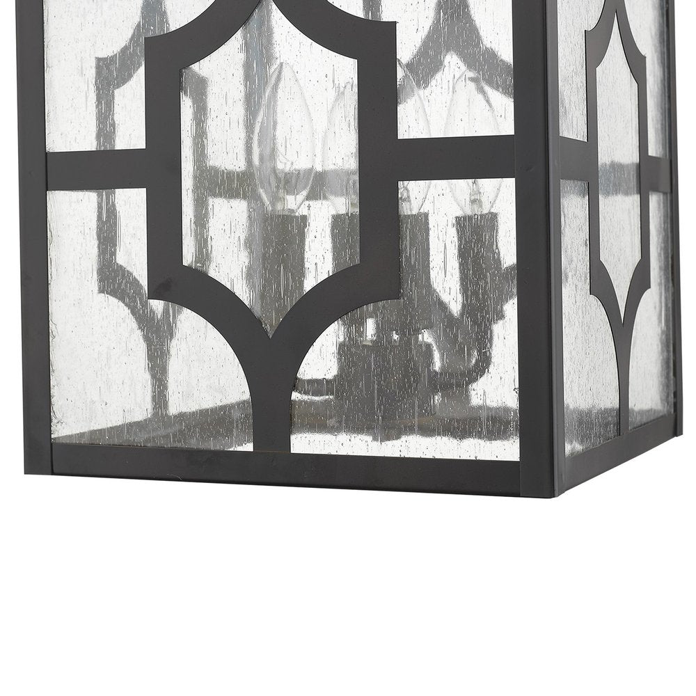 Calvert 4-Light Oil-Rubbed Bronze Hanging Lantern on a white background