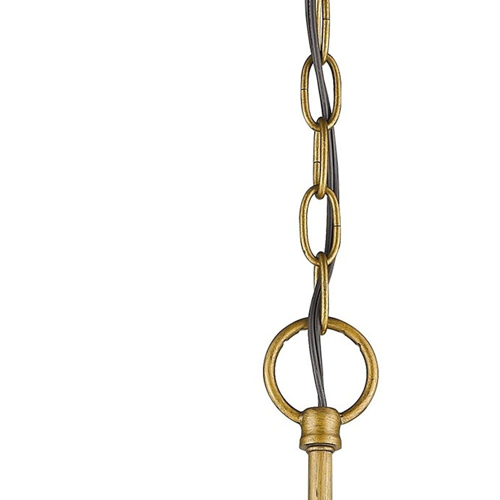 Gold Candle Style Three Light Crystal Metal Dimmable Chandelier on a white background
