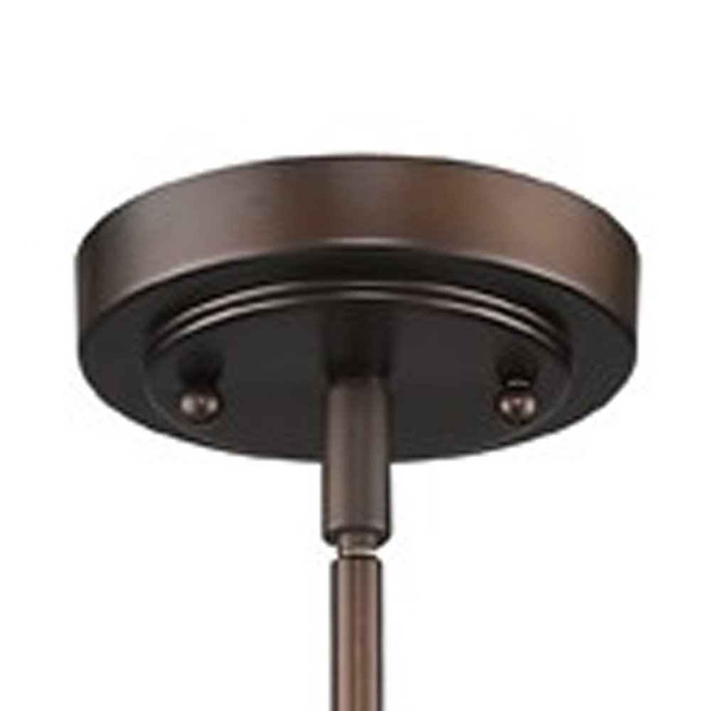 Bronze Lantern Metal Dimmable Ceiling Light With Bronze Shades on a white background