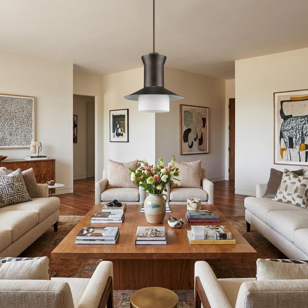 Greta 1-Light Oil-Rubbed Bronze Pendant With Gloss White Interior And Etched Glass Shade