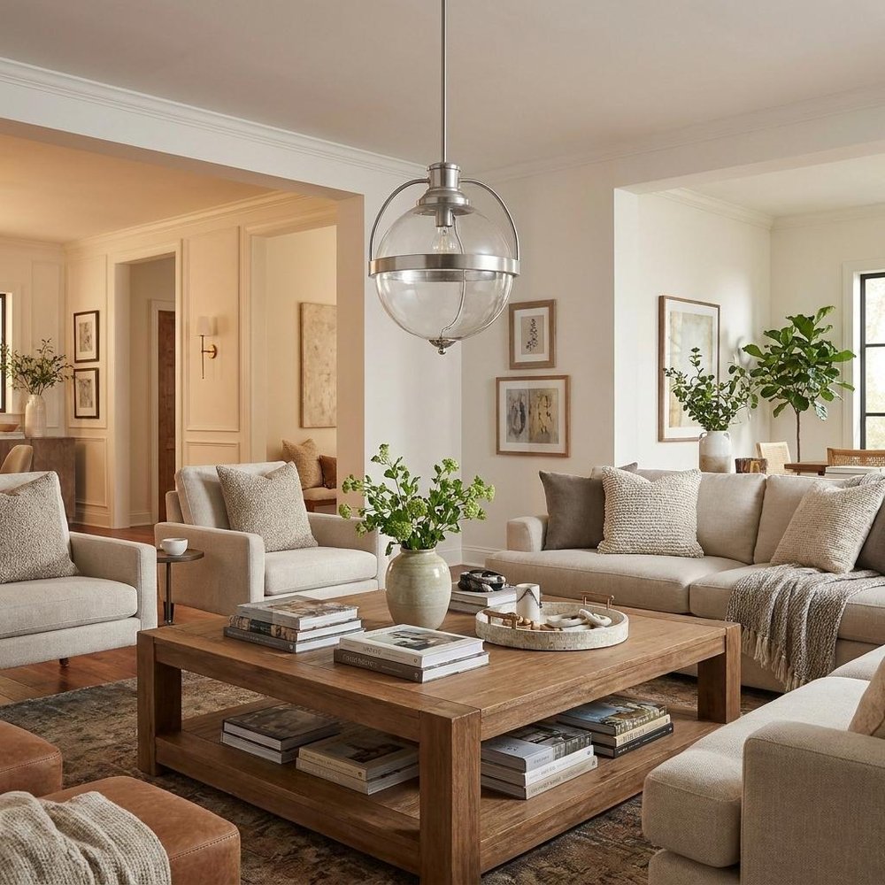 Kassian 1-Light Satin Nickel Pendant