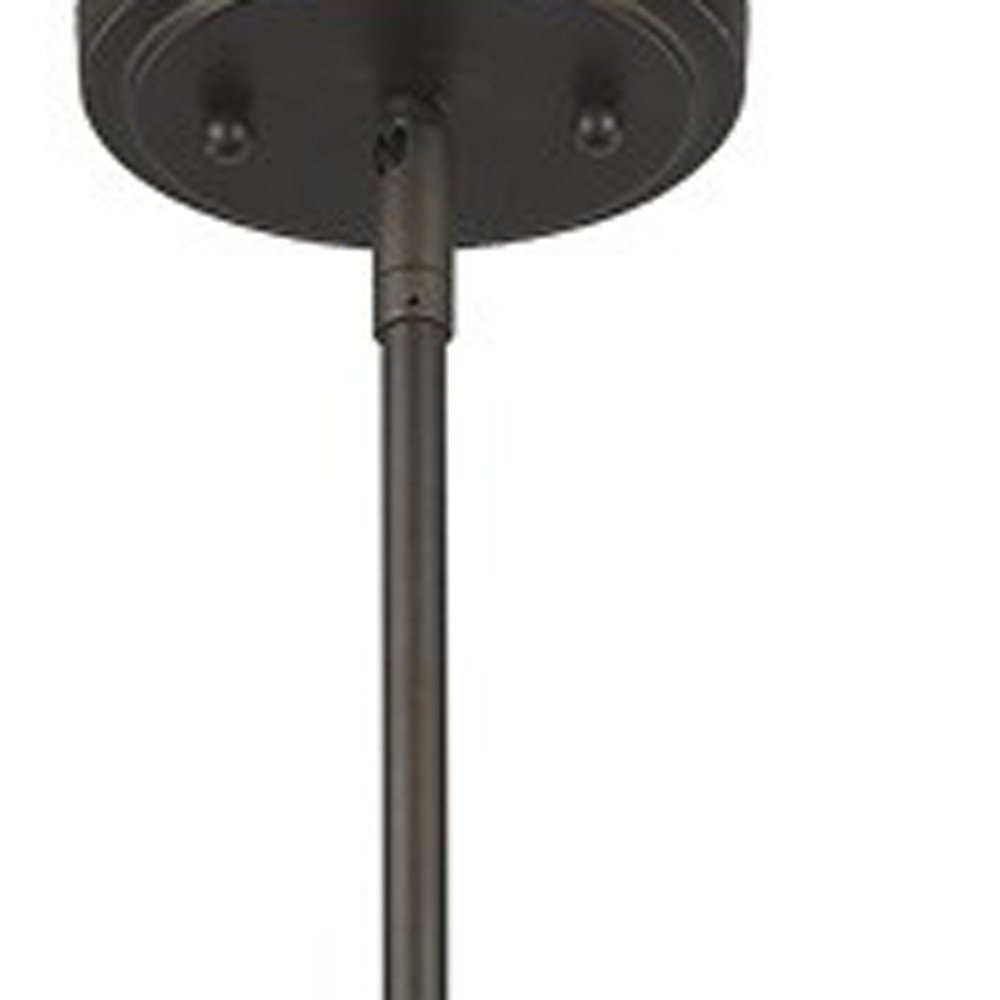 Bronze Iron Dimmable Ceiling Light on a white background