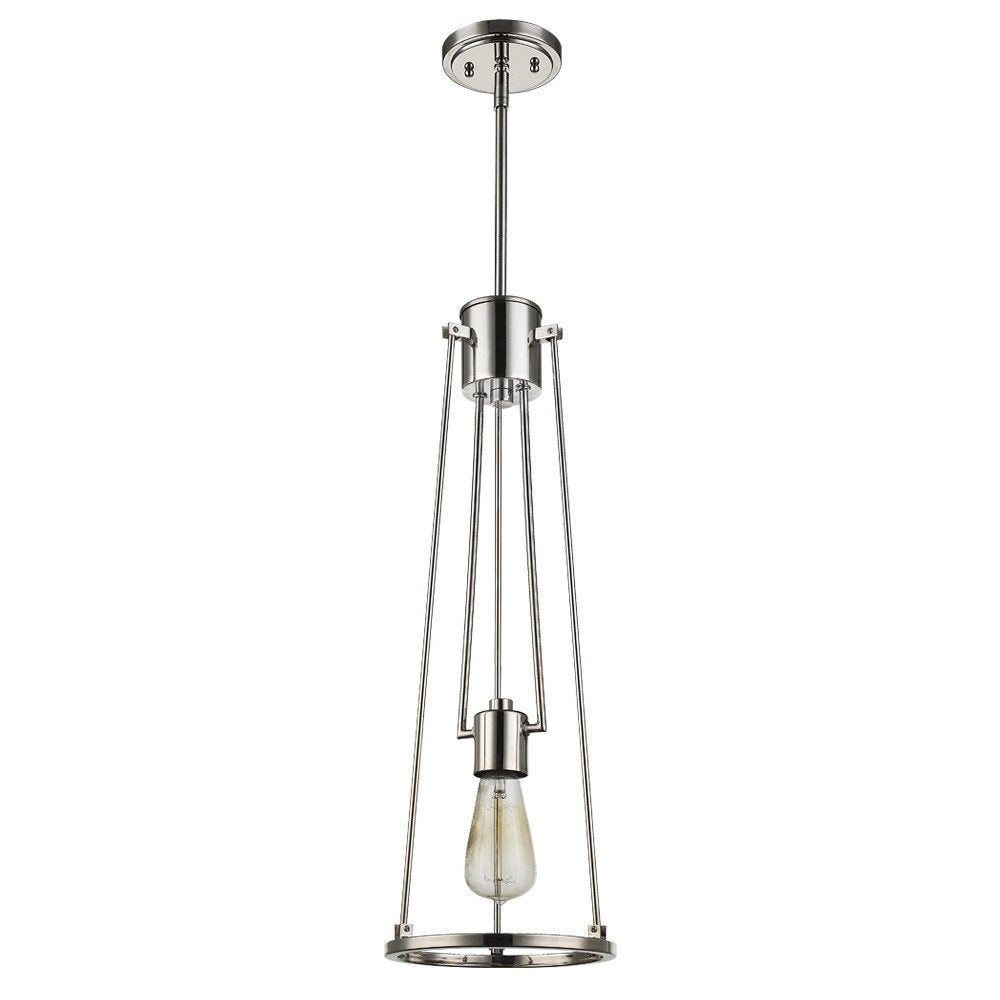 Silver Iron Dimmable Ceiling Light
