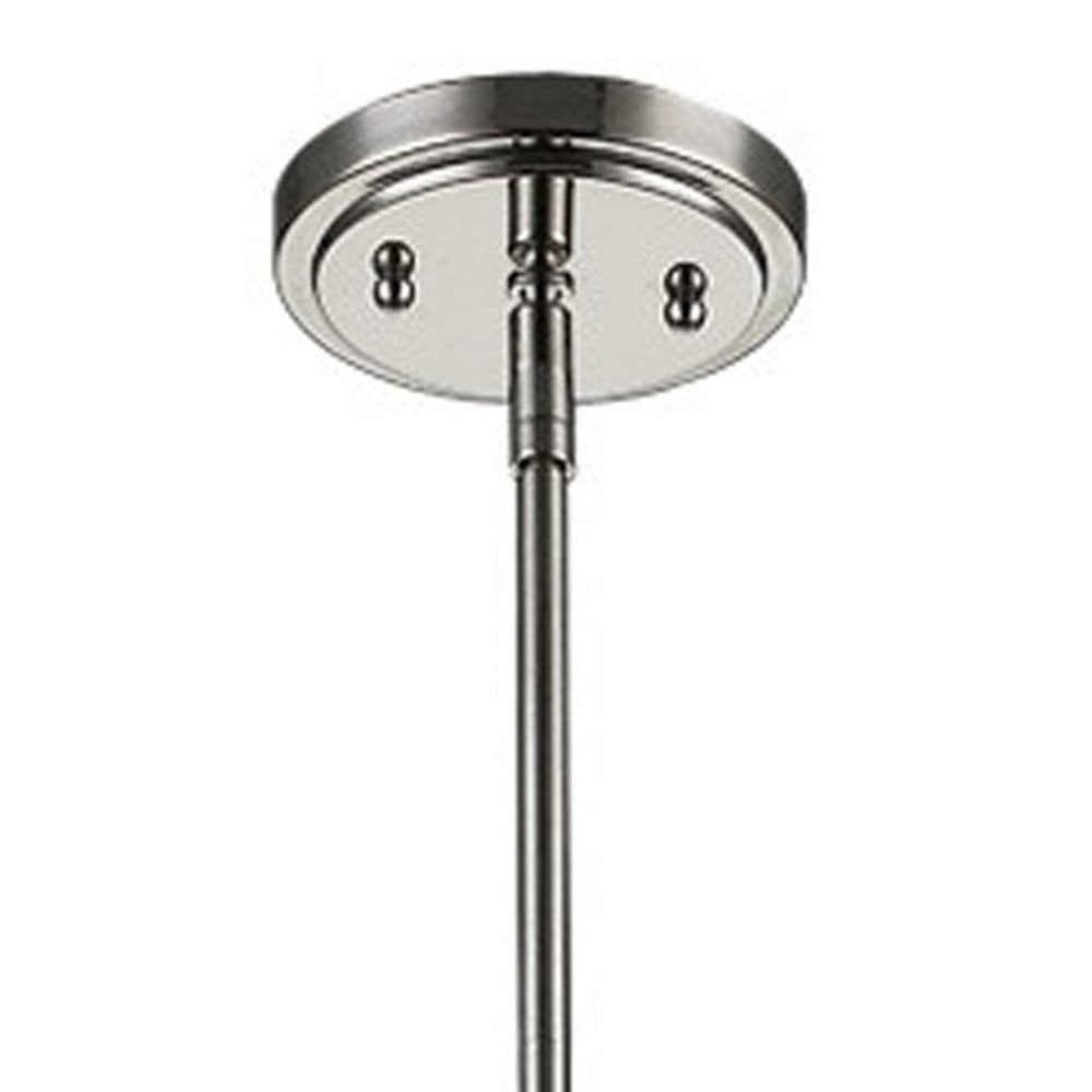 Silver Iron Dimmable Ceiling Light