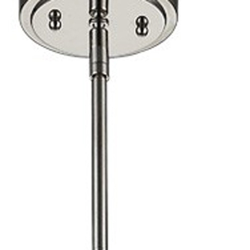 Silver Iron Dimmable Ceiling Light