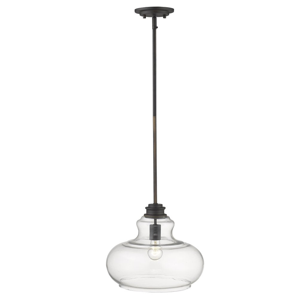 Torrel 1-Light Oil-Rubbed Bronze Pendant on a white background