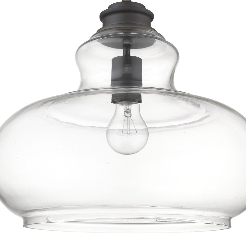 Torrel 1-Light Oil-Rubbed Bronze Pendant on a white background
