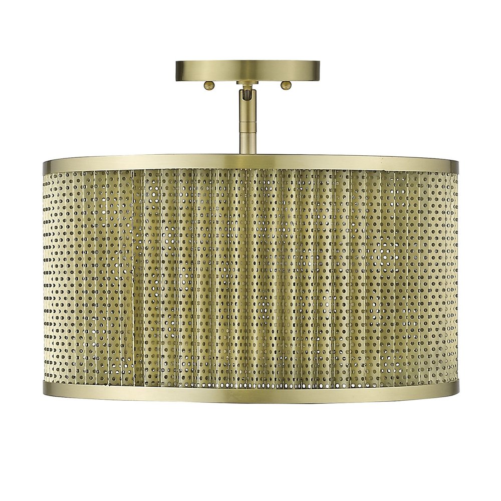 Basetti 4-Light Gold Convertible Pendant on a white background