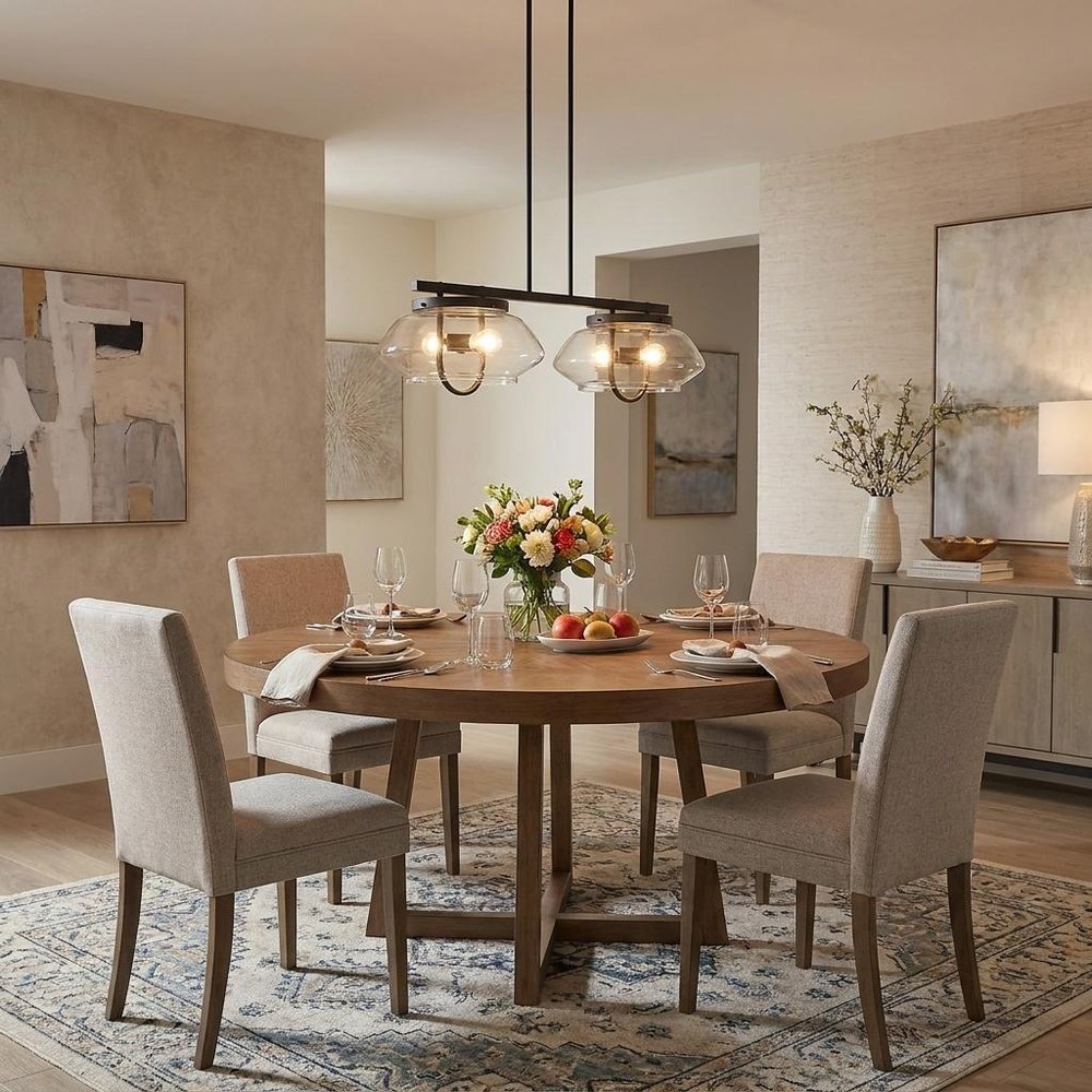 Garner 4-Light Oil-Rubbed Bronze Island Pendant