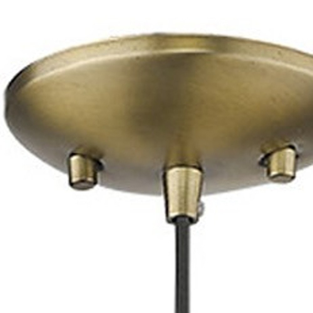 Dull Gold Mini Pendant Hanging Light on a white background