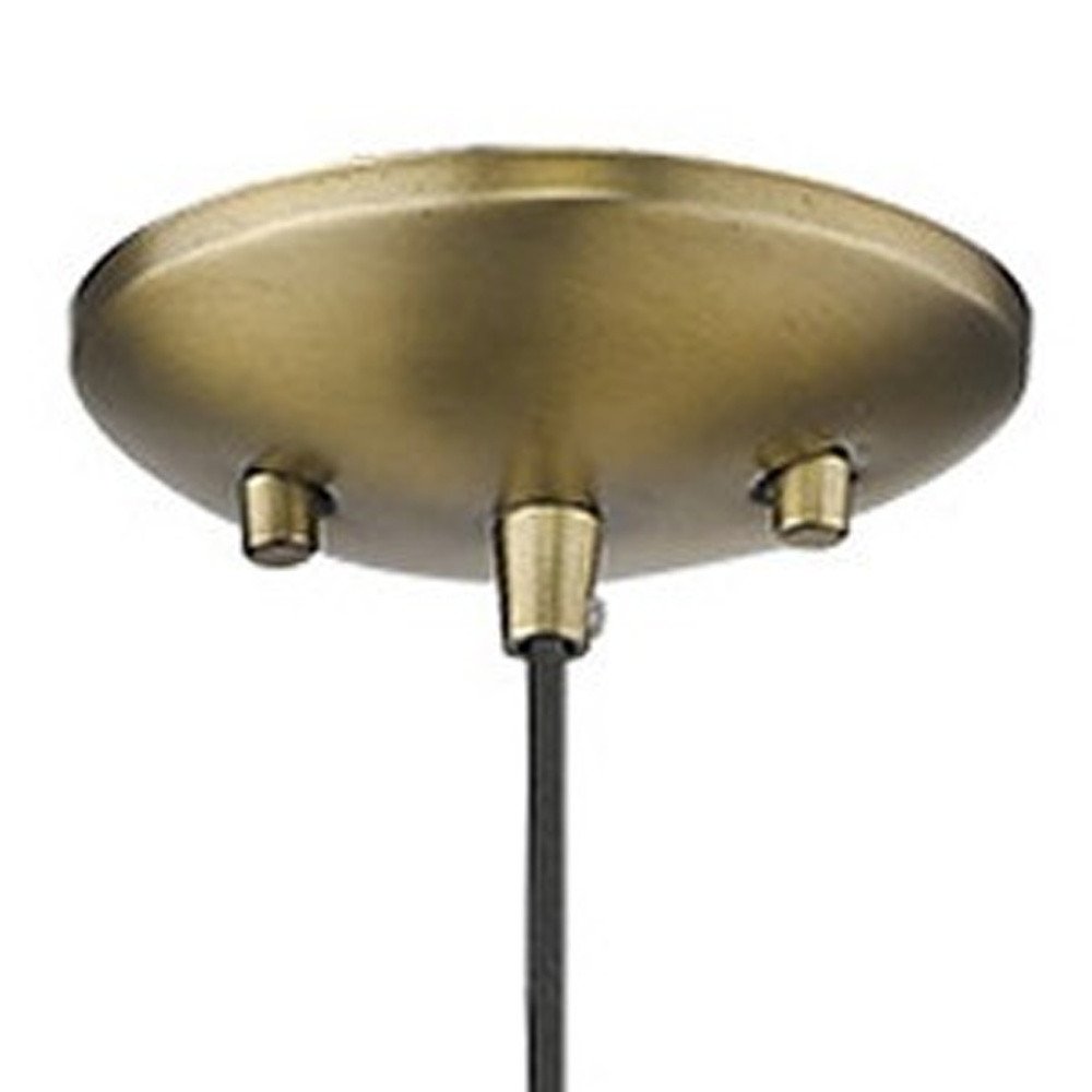 Dull Gold Mini Pendant Hanging Light on a white background