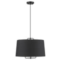 Lamia 3-Light Matte Black Mini Pendant