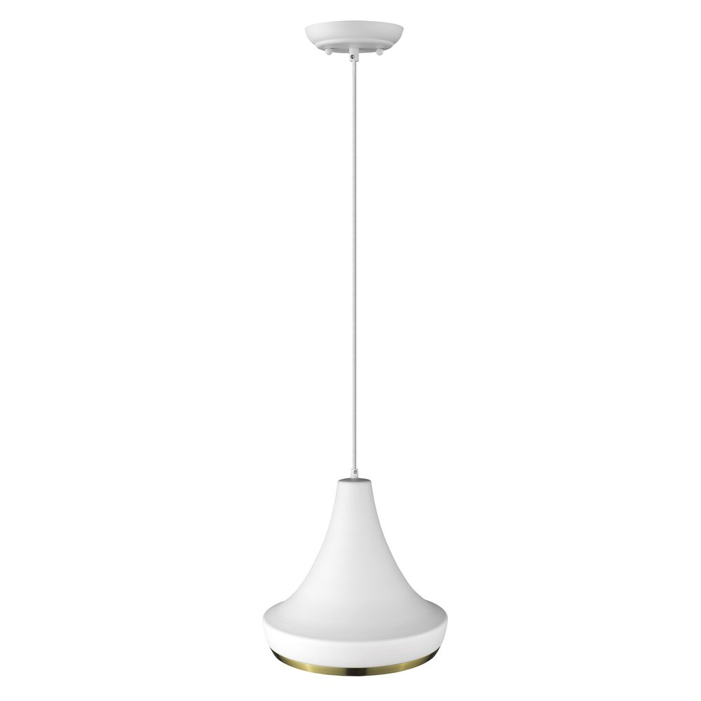 Tholos 1-Light White Pendant - SKU 398295