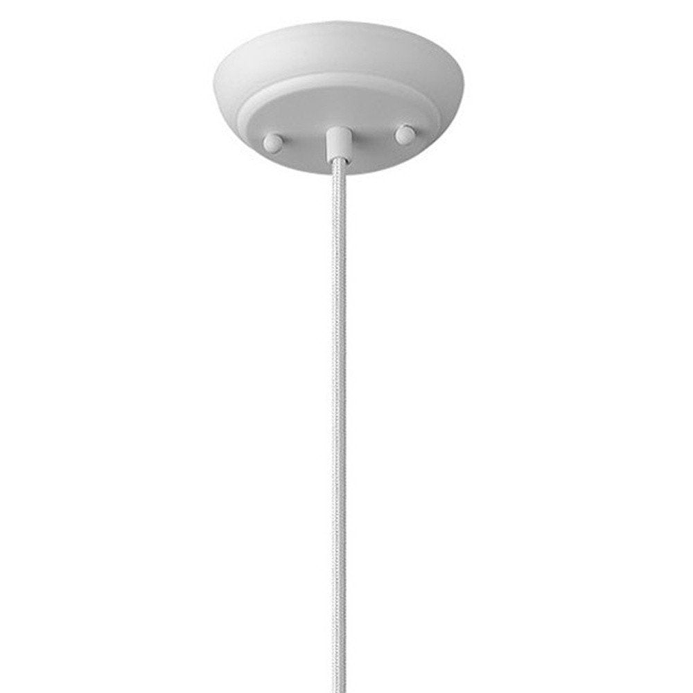 Tholos 1-Light White Pendant - SKU 398295 on a white background