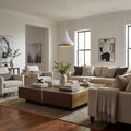 Tholos 1-Light White Pendant