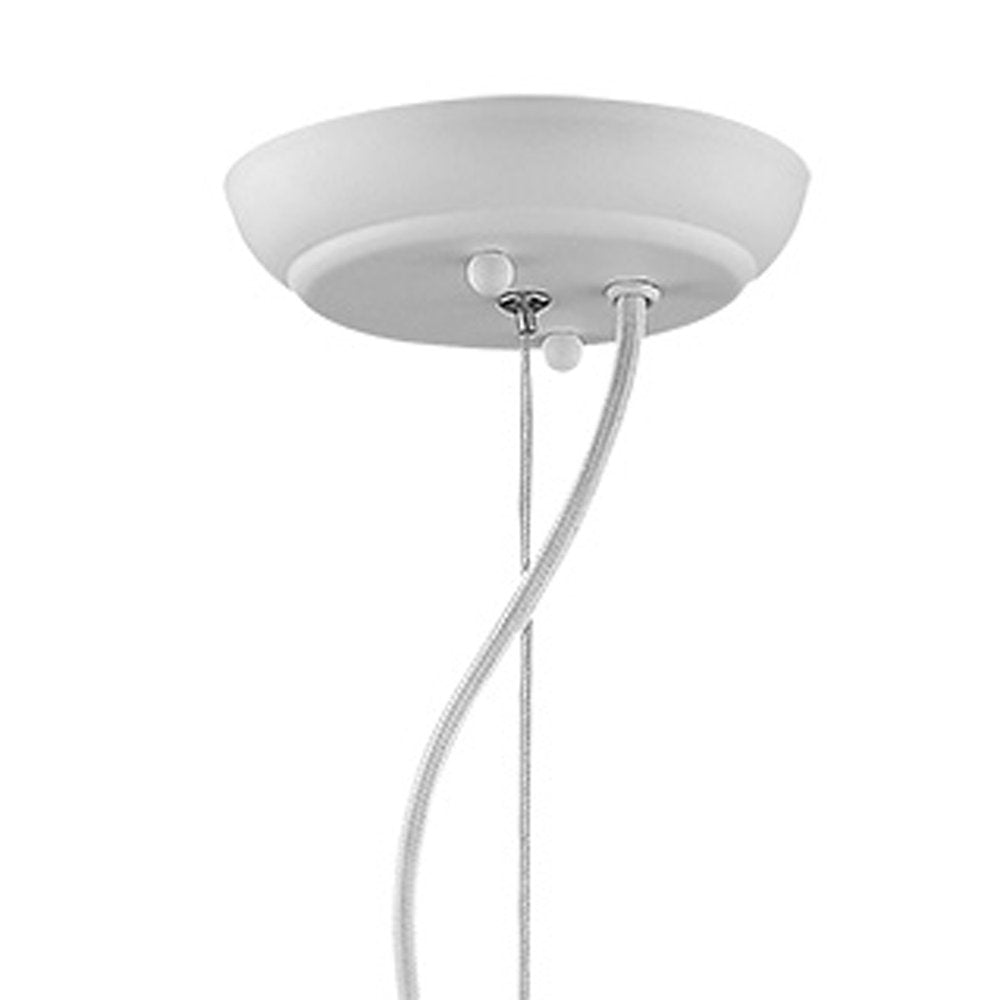 Tholos 4-Light White Pendant on a white background