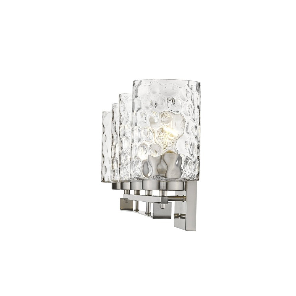 Livvy 4-Light Satin Nickel Vanity on a white background