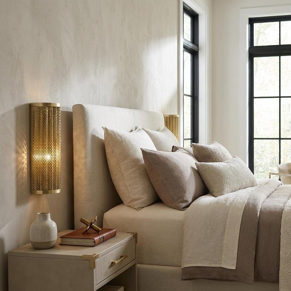 Basetti 1-Light Gold Sconce