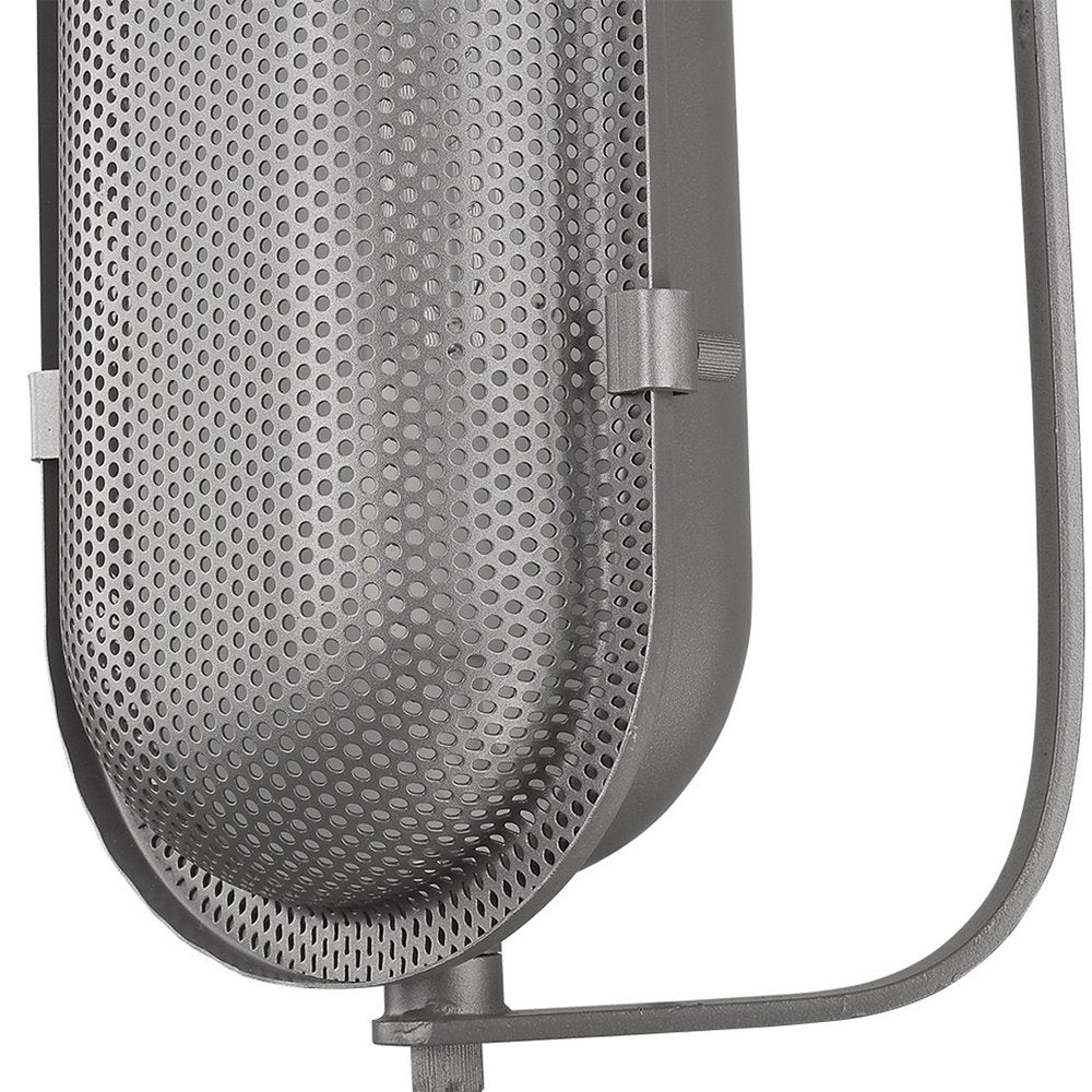 Terra 2-Light Gray Sconce on a white background