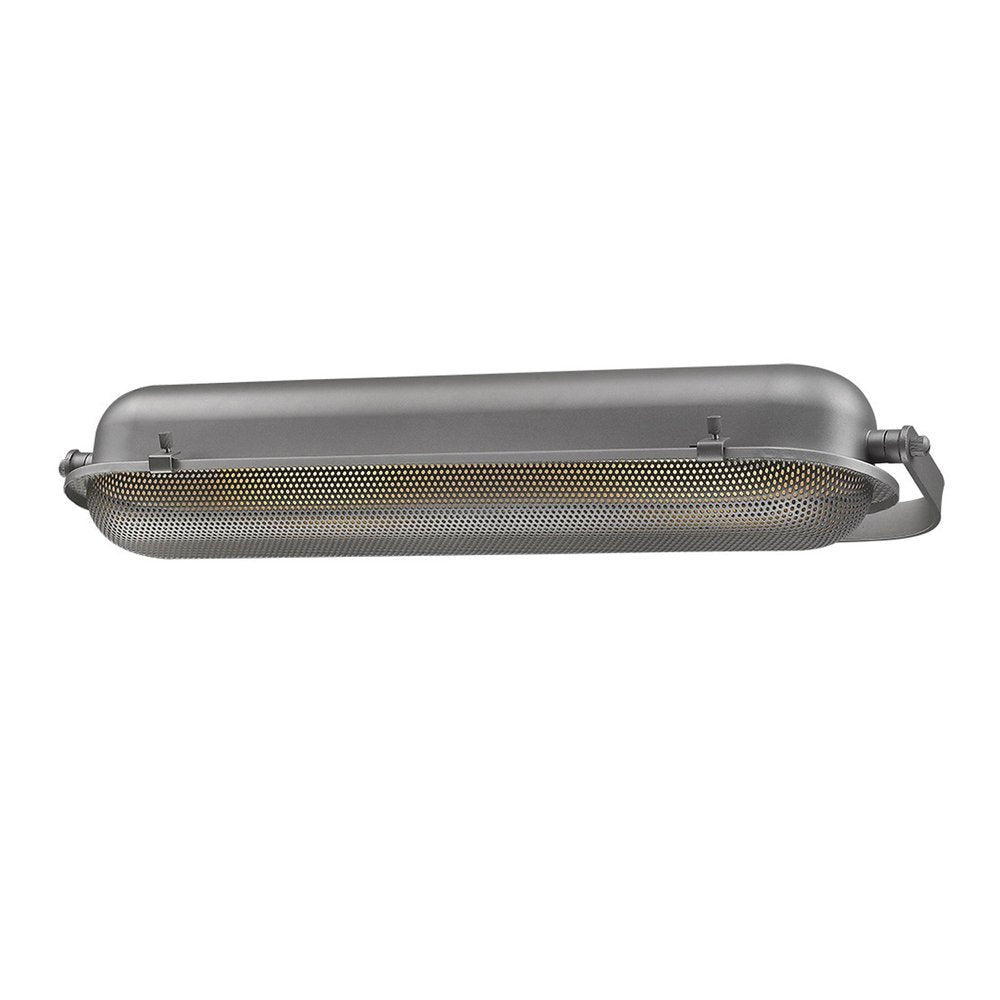 Terra 2-Light Gray Sconce on a white background