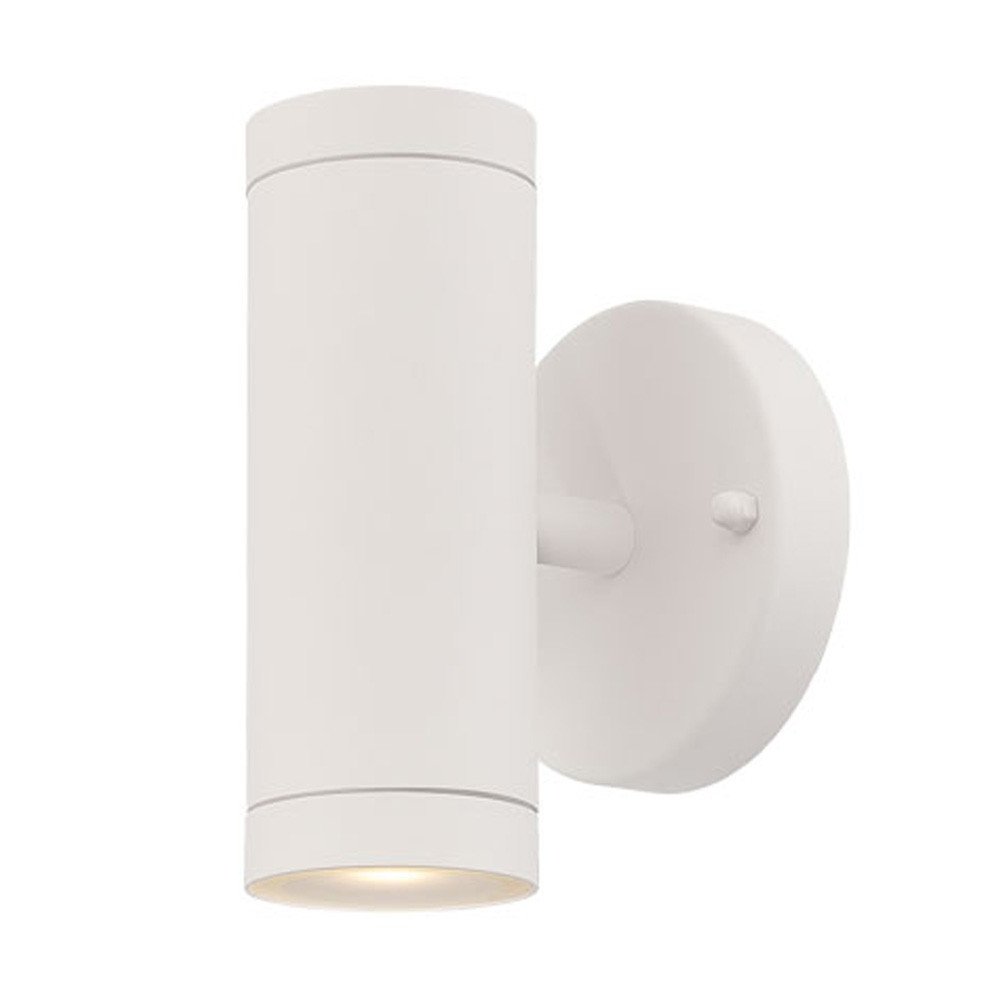 White LED Dimmable Outdoor Hanging Light With White Shades