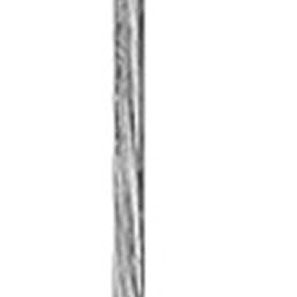 Solo 1-Light Polished Chrome Pendant With Square 4-Sided Cut Crystal Shade on a white background