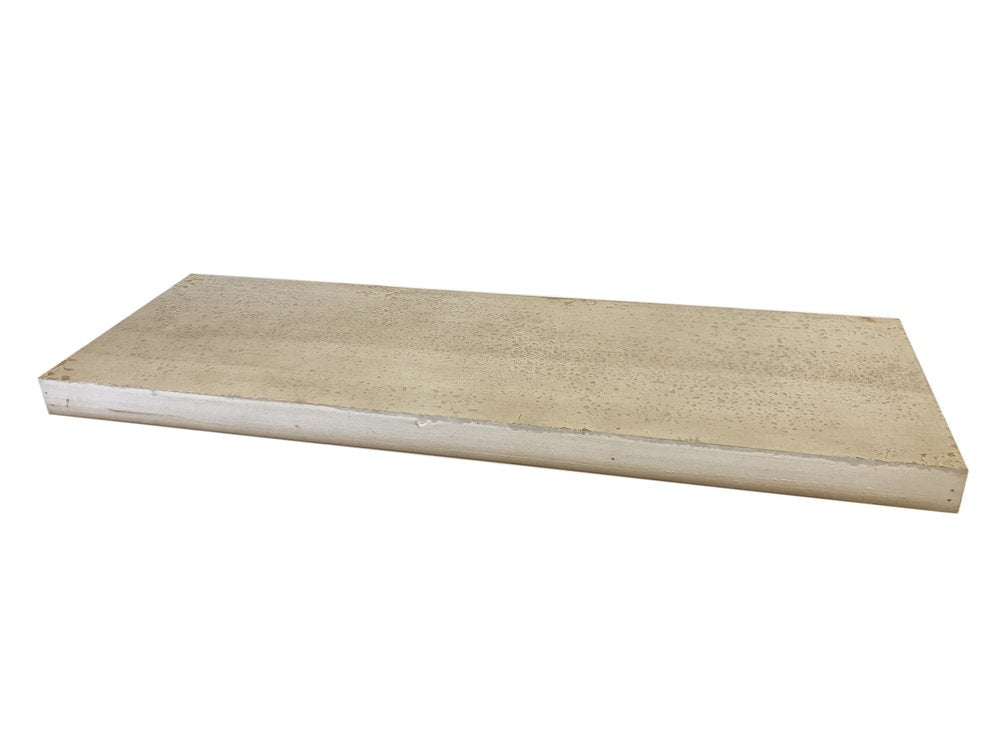 24" Solid Wood Rustic Wall Mounted Shelving Unit