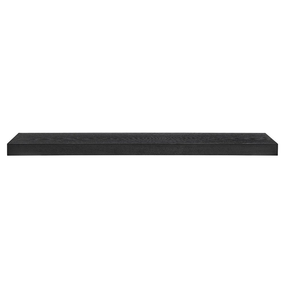 43" White Wooden Wall Mounted Floating Shelf