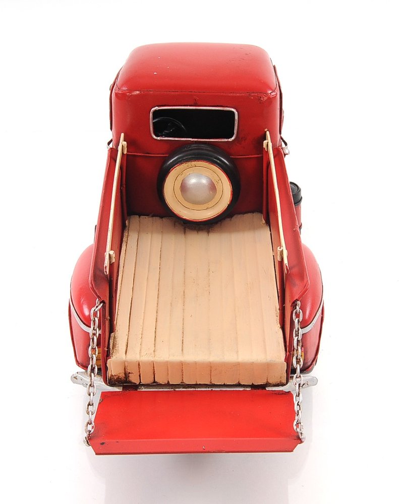 6" Red Metal Hand Painted Model Car