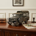 7" Green Metal Hand Painted Model Car