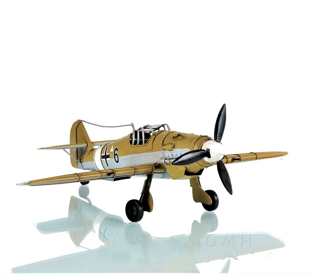 c1935 Messerschmitt BF 109 Fighter Sculpture on a white background