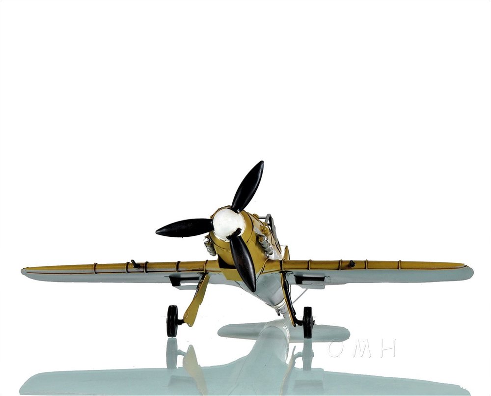 c1935 Messerschmitt BF 109 Fighter Sculpture on a white background