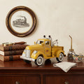 7" Yellow Metal Hand Painted Model Car