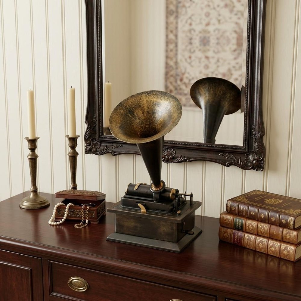 c1901 Edison Standard Phonograph Replica Sculpture
