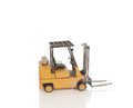 Propane Forklift Sculpture on a white background