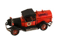 5" Red And Black Metal Hand Painted Model Car