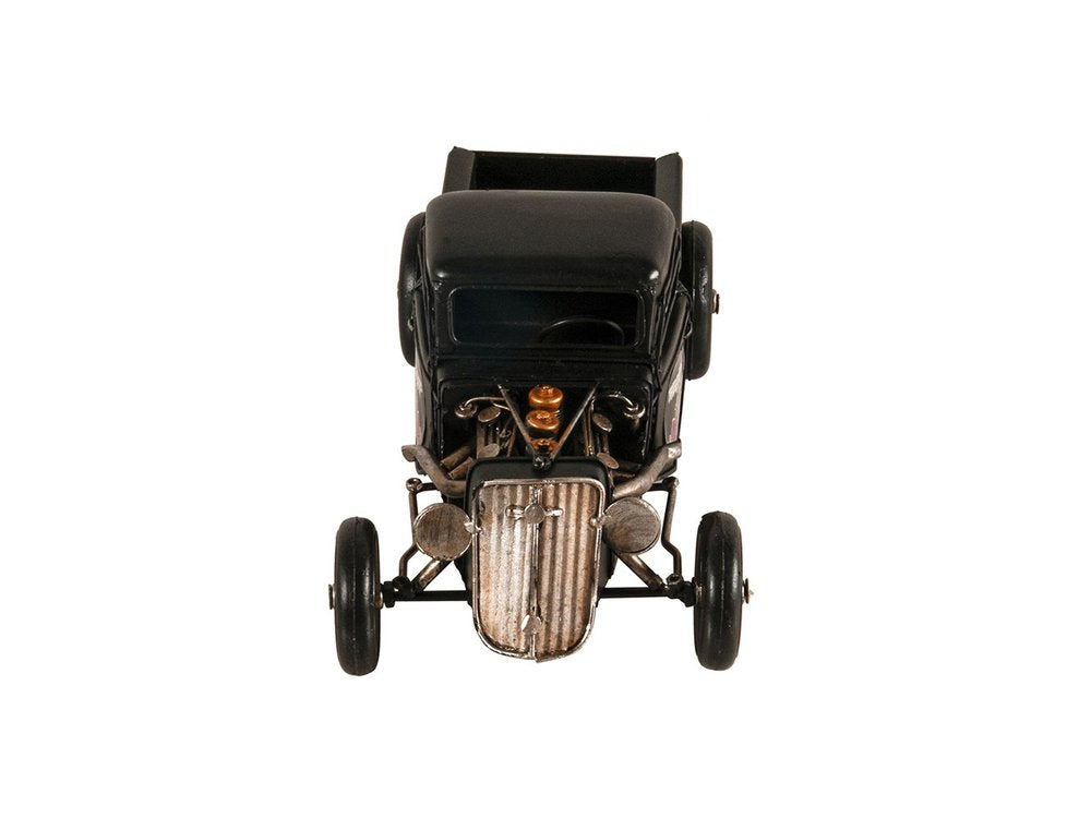 5" Black Metal Hand Painted Model Car