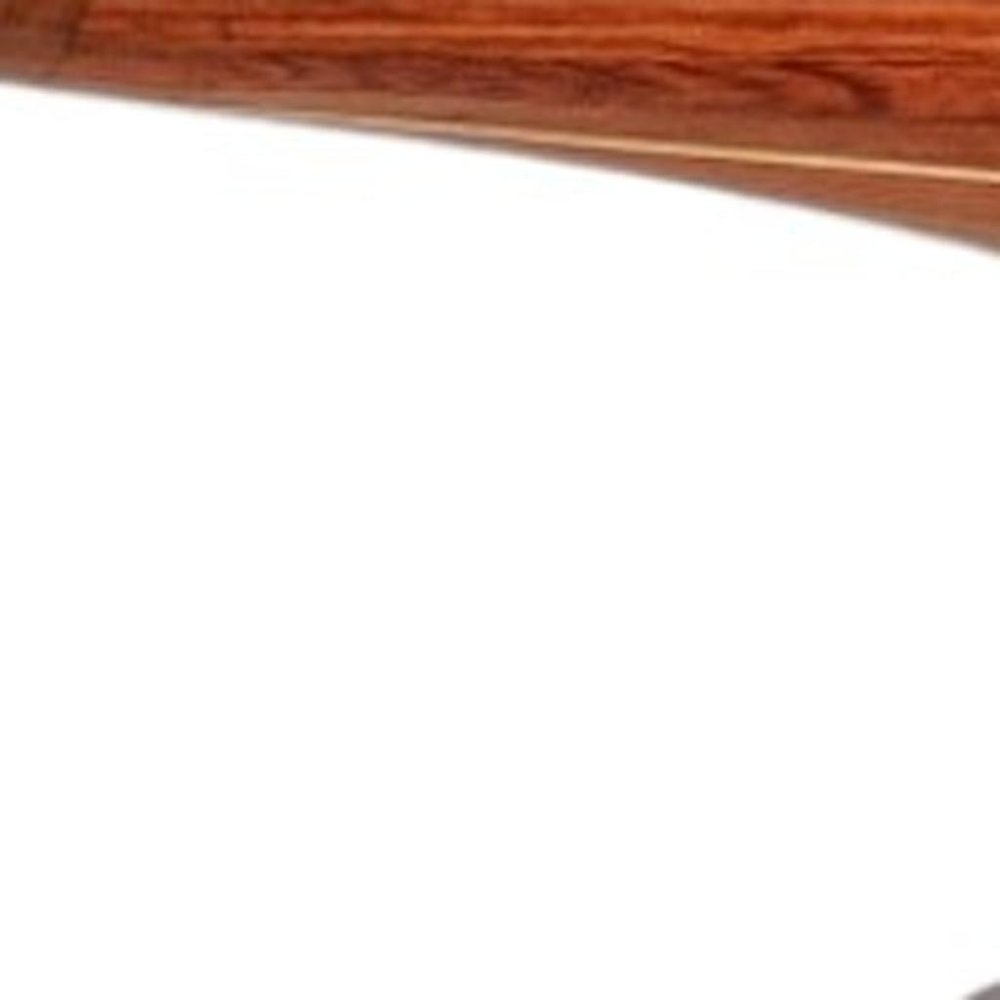 49" Brown Solid Wood Hand Painted Model Boat
