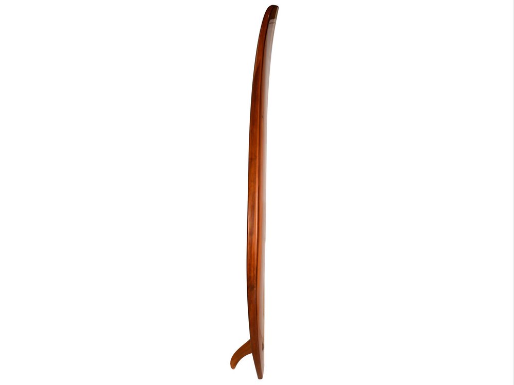 5" Brown Solid Wood Outdoor Game. Outdoor accessories-decor-garden-game isolated on a plain white background, finished in brown wood.