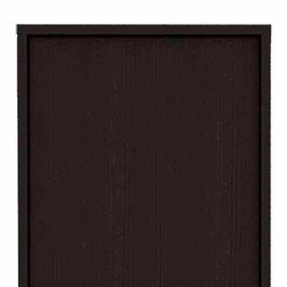79" Black Wood Pantry Or Storage Closet - 78.70" H x 15.70" W x 13.70" D