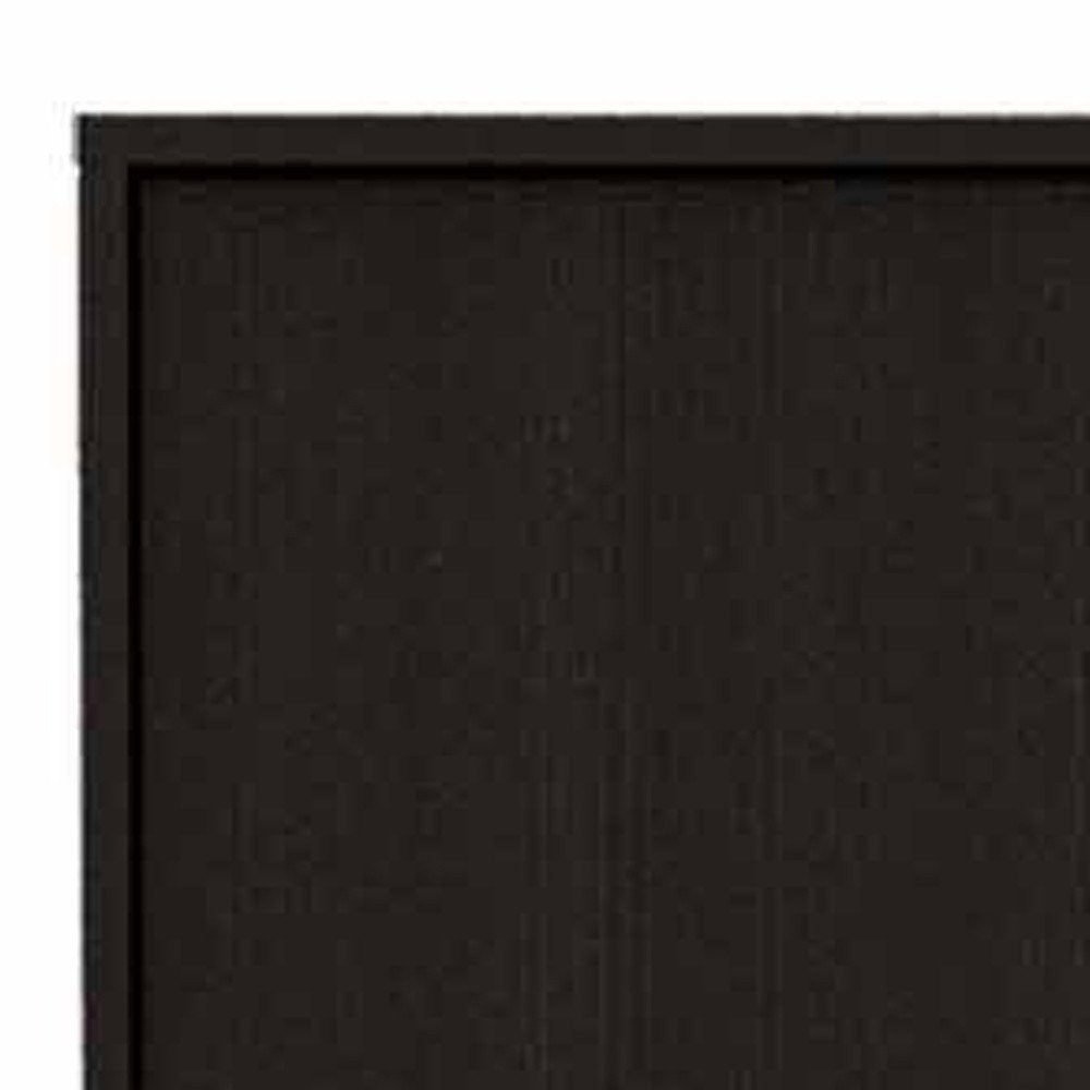 79" Black Wood Pantry Or Storage Closet - 78.70" H x 15.70" W x 13.70" D