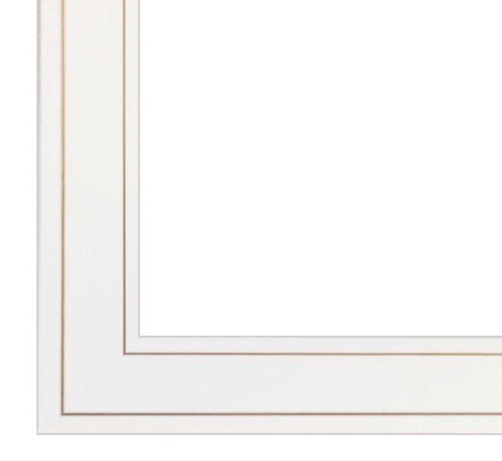 Wrong Lane 1 White Framed Print Wall Art on a white background