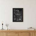 Yet to Bloom 4 Black Framed Print Wall Art
