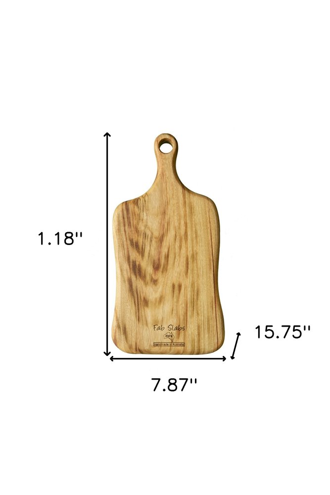 Artisan Organic Edge Anti Bacterial Wood Paddle Board on a white background