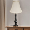 White Monay Shantung Silk Bell Lamp shade
